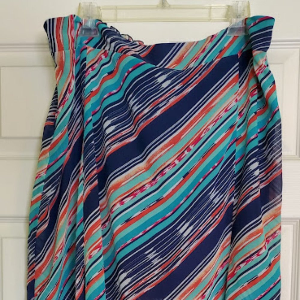 Maurices Chiffon Maxi Skirt